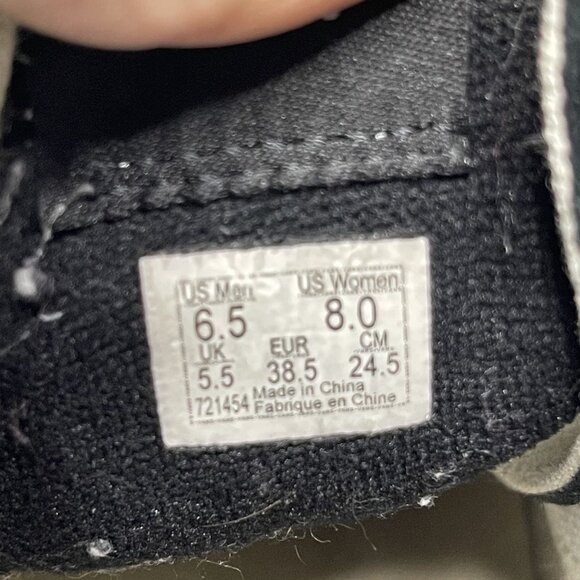 Vans Sk8-Hi Lightning Bolt Black/White Sneakers 6.5 M 8 W - Picture 9 of 9